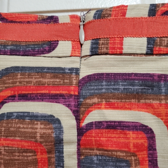 Boden Modern Geometric Retro Pencil Skirt Size 8 - Picture 6 of 14